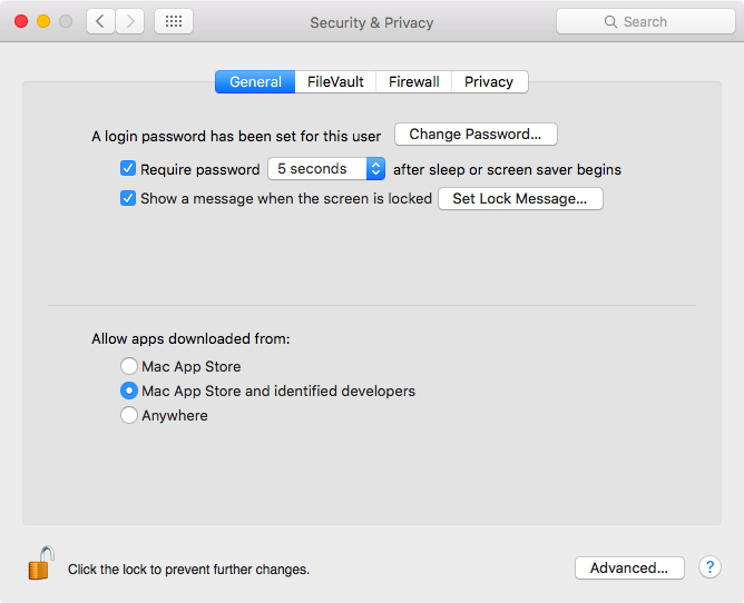 Allow Apps Downloaded From Mac